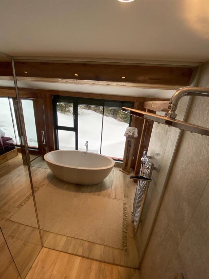 Luxus Chalet mit Wellness Hohentauern Exterior foto